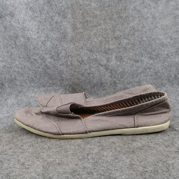 Soda Shoes Womens 9 Casual Slip On Flats Loafer Round Toe Canvas - Picture 4 of 11